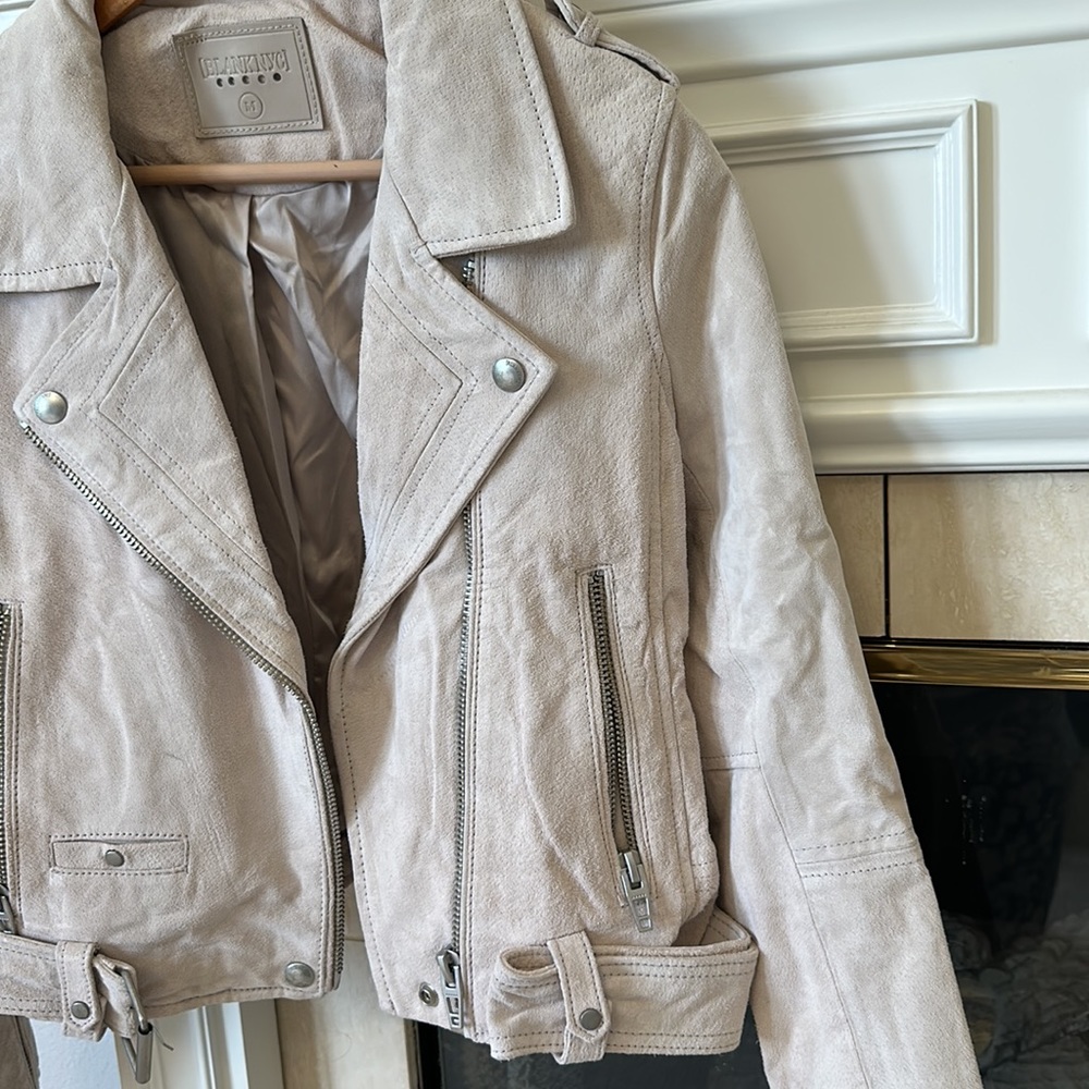 BLANK NYC Suede Moto Jacket - Picture 6 of 9